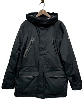 Under Armour UA Storm 700 Fill Down Hooded Parka Jacket Black XL